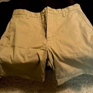 Nautica light brown dress shorts. Worn once. Paid $49